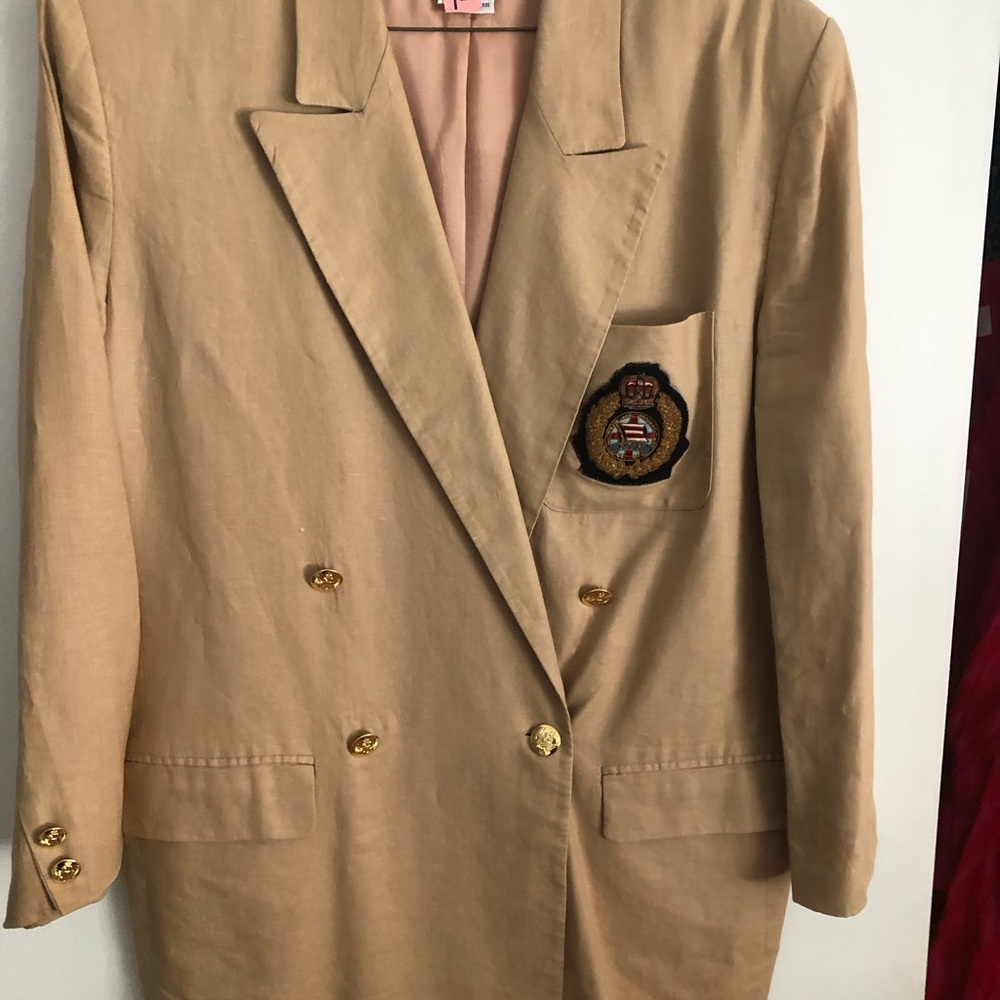 Linen blazer